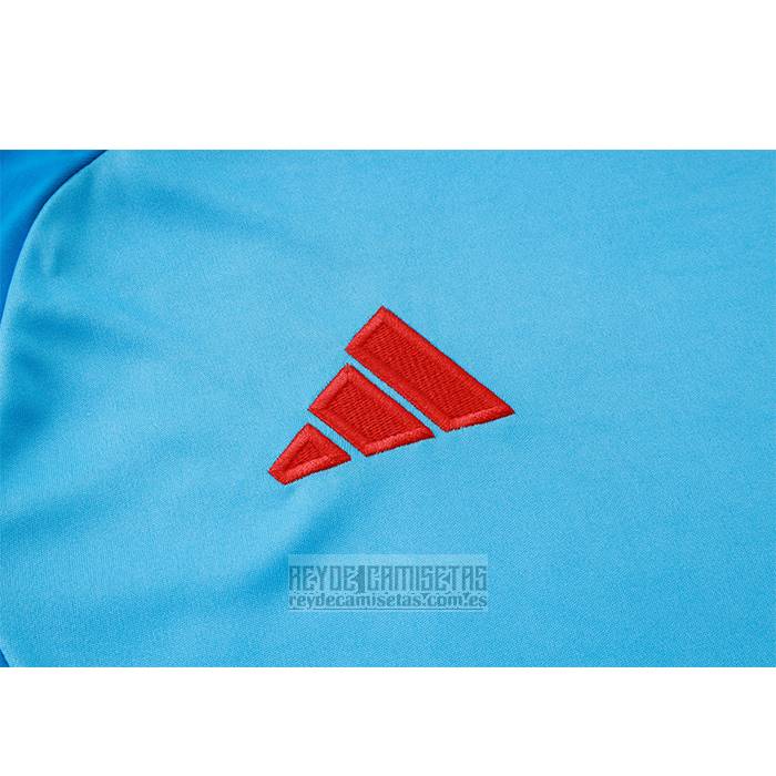 Chandal del Flamengo Manga Corta 2024-2025 Azul - Pantalon Corto
